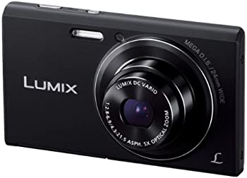 【中古】パナソニック デジタルカメラ ルミックス FH10 光学5倍 ブラック DMC-FH10-K｜GoodLifeStore