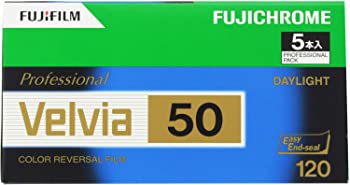 【中古】（非常に良い）FUJIFILM リバーサルフィルム フジクローム Velvia 50 ブローニー 12枚 5本 120 VELVIA50 EP NP 12EX 5 34,385円