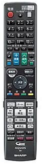 【中古】（非常に良い）シャープ ブルーレイディスクレコーダー用リモコン RRMCGB112WJPA(0046380261)