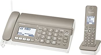 【中古】(非常に良い)パナソニック おたっくす デジタルコードレスFAX 子機1台付き 1.9GHz DECT準拠方式 モカ KX-PD304DL-T