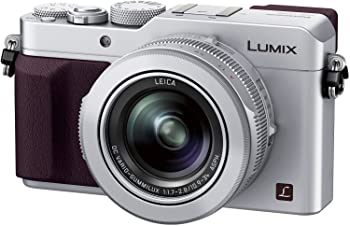 【中古】（非常に良い）パナソニック コンパクトデジタルカメラ ルミックス LX100 4/3型センサー搭載 4K動画対応 シルバー DMC-LX100-S