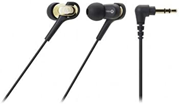 【中古】（人並み外れたに好いたらしい）audio-technica カナル型イヤ電話機 バランスド・アーマチュア型 ゴールド ATH-CKB50 GD ヘッドホン・イヤホン-オーディオ