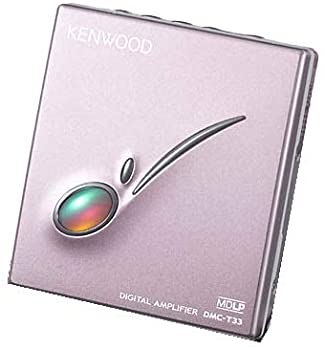 【中古】（人並み外れたに好いたらしい）KENWOOD ケンウッド JVC DMC-T33-P さくら色 携帯型MD電気蓄音機（MD生まれ変わり専用機/MDウォークマン）