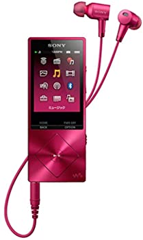 【中古】（非常に良い）SONY ウォークマン A20シリーズ 32GB ハイレゾ音源対応 ノイズキャンセリング機能搭載イヤホン付属 2015年モデル ボルドーピンク NW-A26HN PM｜GoodLifeStore