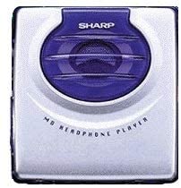 【中古】（人並み外れたに好いたらしい）SHARP せつ然たる MD WALKMAN MDウォークマン 携帯型MD ST50-A