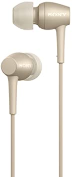 【中古】ソニー イヤホン h.ear in 2 IER-H500A : ハイレゾ対応 カナル型 リモコン・マイク付き 2017年モデル ペールゴールド IER-H500A N