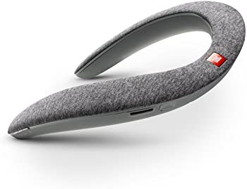 【中古】（人並み外れたに似つかわしい）JBL SoundGear ウェアラブルネックスピーカーBluetooth/apt-X 相応う/31粍径金棒引き4基積み上げる 薄墨色 JBLSOUNDGEARGRY