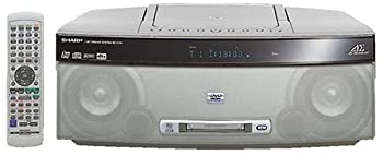 【中古】（非常に良い）SHARP 1ビットDVD/MDシステム SD-FV10-S シルバー系