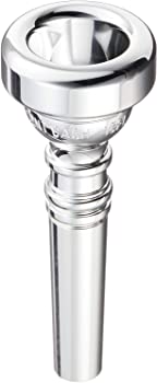 【中古】バック フリューゲルホルン マウスピース 1C 銀メッキ仕上げ