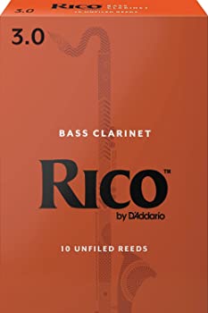 【中古】(未使用品)D'Addario WoodWinds ダダリオ リード バスクラリネット用 RICO REA1030 [硬さ:3.0] 10枚入り｜GoodLifeStore