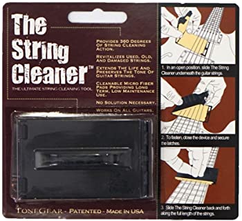 【中古】（非常に良い）TONE GEAR The String Cleaner TSC-G1 ストリングクリーナー