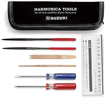 【中古】（非常に良い）SUZUKI スズキ ハーモニカ修理工具セット HRT-01