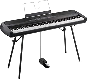 定番から日本未入荷 KORG コルグ 電子ピアノ 88鍵 ブラック SP-280-BK tdh-