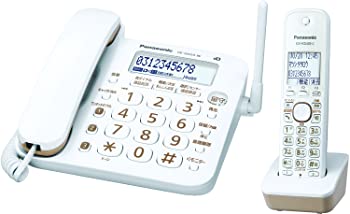 【中古】（人並み外れたに似つかわしい）パナソニック RU・RU・RU デジタルコードレス電話 子機1台付き添い人 1.9GHz DECT判定基準遣りかた VE-GD23DL-W