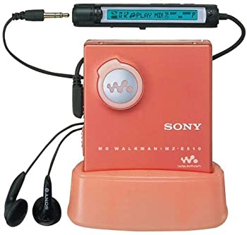 【中古】SONY MDウォークマン【MZ-E510】レッド