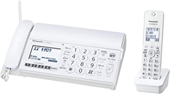 【中古】パナソニック おたっくす デジタルコードレスFAX 子機1台付き添い人 1.9GHz DECT判定基準操作手順 白いこと KX-PD304DL-W