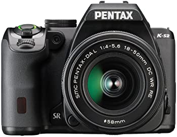 【中古】PENTAX デジタル一眼二眼レフ PENTAX K-S2 18-50RE一揃いの道具 (黒いこと) K-S2 18-50REKIT (BLACK) 11601