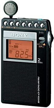 【中古】（人並み外れたに好いたらしい）ソニー PLLシンセサイザーラジオ受信機 FM/AM/広広としたFM相応う 片耳巻取り 名刺大いさ ICF-R354M TV・オーディオ・カメラ-ラジオ-オーディオ