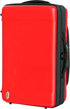 【中古】（非常に良い）bags (バッグス) ピストン トランペット 用 ファイバーケース 4本収納用ケース (レッド) EF4TR RED