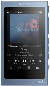 【中古】（非常に良い）ソニー ウォークマン Aシリーズ 64GB NW-A47 : Bluetooth/microSD/ハイレゾ対応 最大39時間連続再生 2017年モデル ムーンリットブルー NW-A47 L｜GoodLifeStore