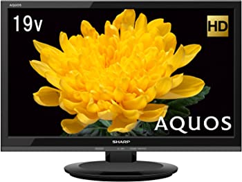 【中古】（非常に良い）シャープ 19V型 液晶 テレビ AQUOS LC-19P5-B ハイビジョン 外付HDD対応(裏番組録画) ブラック｜GoodLifeStore