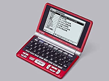 【中古】CASIO Ex-word XD-F6700RD レッド (100コンテンツ  多辞書モデル)