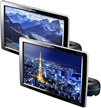【中古】（非常に良い）カロッツェリア(パイオニア) 10.1V型ワイドXGAプライベートモニター(2台セット) TVM-PW1000T