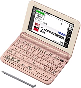 【中古】（人並み外れたに似つかわしい）カシオ 陰電子字引き エクスワード 中学生模範例 XD-Z3800PK サクラ色 170コンテンツ