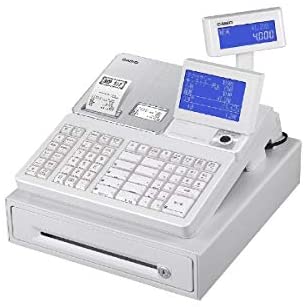 【中古】(非常に良い)カシオ計算機 SR-S4000-20SWE レジスター ホワイト|GoodLifeStore