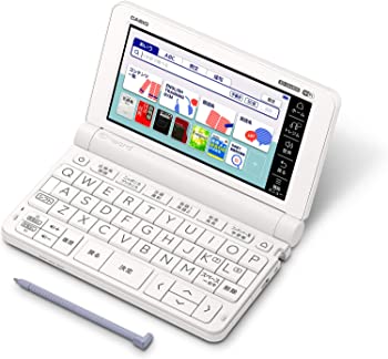 【中古】（非常に良い）カシオ 電子辞書 高校生 エクスワード XD-SX4800WE 220コンテンツ ホワイト XD-SXN48WE｜GoodLifeStore