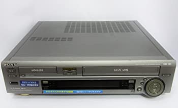 【中古】（非常に良い）SONY WV-H5 VHSハイファイ／ステレオハイエイトビデオデッキ (premium vintage)｜GoodLifeStore