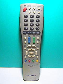 【中古】（人並み外れたに似つかわしい）読みやすい テレビ受像機遠隔操作 GA366WJSA