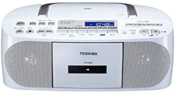 【中古】東芝 CDラジカセ TY-CDH7 ホワイト