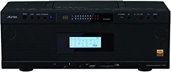 【中古】（非常に良い）東芝 ハイレゾ対応 Bluetooth/SD/USB/CDラジオ TY-AH1(K) ブラック