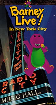 【中古】（非常に良い）Barney - Live! in New York City [VHS] [Import]