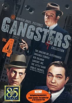 【中古】（非常に良い）Warner Gangsters Collection, Vol. 4 (The Amazing Dr. Clitterhouse / Invisible Stripes / Kid Galahad / Larceny, Inc. /