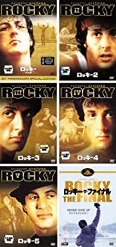 【中古】（非常に良い）ロッキー 1・2・3・4・5・ファイナル [レンタル落ち] 全6巻セット [DVDセット商品]