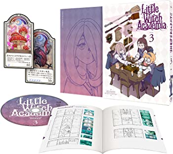 【中古】（非常に良い）TVアニメ「リトルウィッチアカデミア」VOL.3 DVD (初回生産限定版)