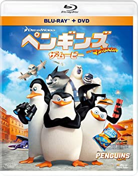 【中古】ペンギンズ FROM マダガスカル ザ・ムービー ブルーレイ&DVD(2枚組) [Blu-ray]