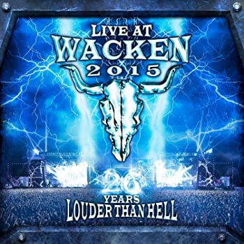【中古】（非常に良い）Live at Wacken 2015 - 26 Years Louder Than Hell [DVD]｜GoodLifeStore