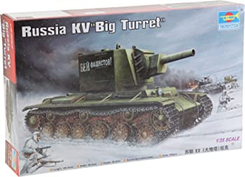 【中古】（非常に良い）トランペッター 1/35 ソビエト軍 KV-2 重戦車 先行量産型 プラモデル