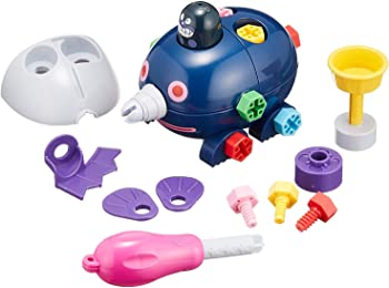 【中古】アンパンマン くみたてDIY ねじねじもぐりん