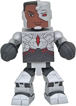 【中古】（非常に良い）DC Comics JUL172794 Justice League Movie Cyborg Vinimate Figure