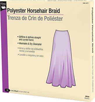 【中古】Horeshair Braid 1\"X50yd-White (並行輸入品)