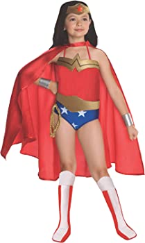 【中古】(未使用品)ワンダーウーマン 子供用ハロウィンコスプレ衣装【Sサイズ】|GoodLifeStore