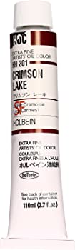 【中古】（非常に良い）ホルベイン 油絵具 クリムソンレーキ HH201 110ml(20号)