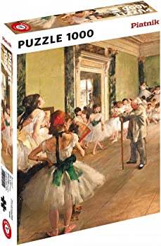 【中古】（非常に良い）1000ピース ジグソーパズル Piatnik ダンスのレッスン Degas: The Ballet Class 48×68cm 5394