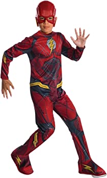 【中古】（非常に良い）(Medium, Multicolor) - Rubie's Costume Boys Justice League The Flash Costume, Medium, Multicolor