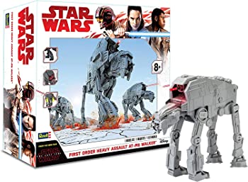 【中古】スターウォーズ 最後のジェダイ Revell プラモデル 模型 AT-M6画像