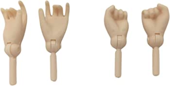 【中古】(未使用品)オビツドール 27AC-FP001W 27cm用 女 持ち手・握り手パーツ ホワイティ